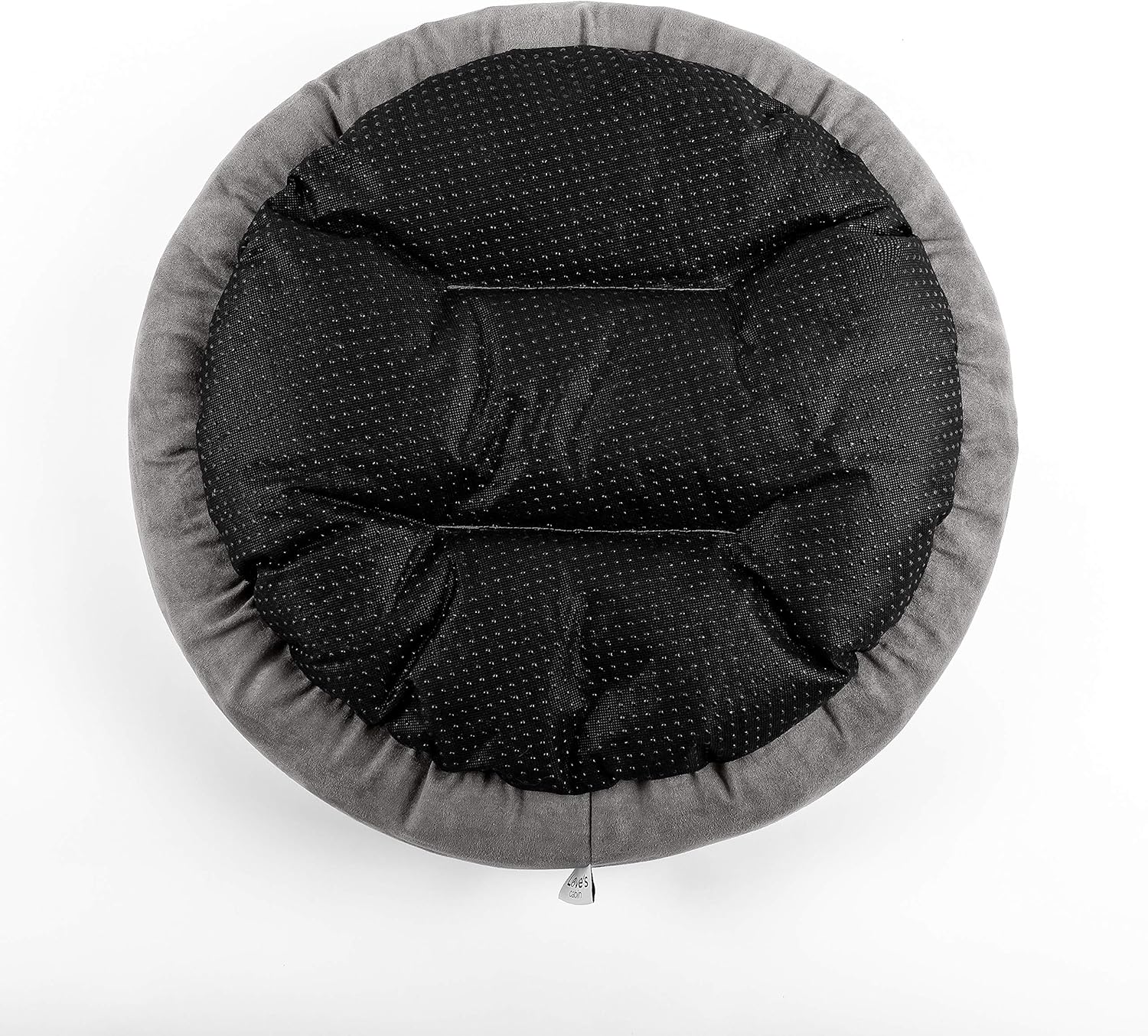 Cama estilo cojín, redonda para gatos y perros, de Love's, cama de 20 pulgadas para gatos o perros pequeños, antideslizante y resistente al agua, tela súper suave y duradera, se puede lavar a máquina. Cama de lujo para gatos y perros.