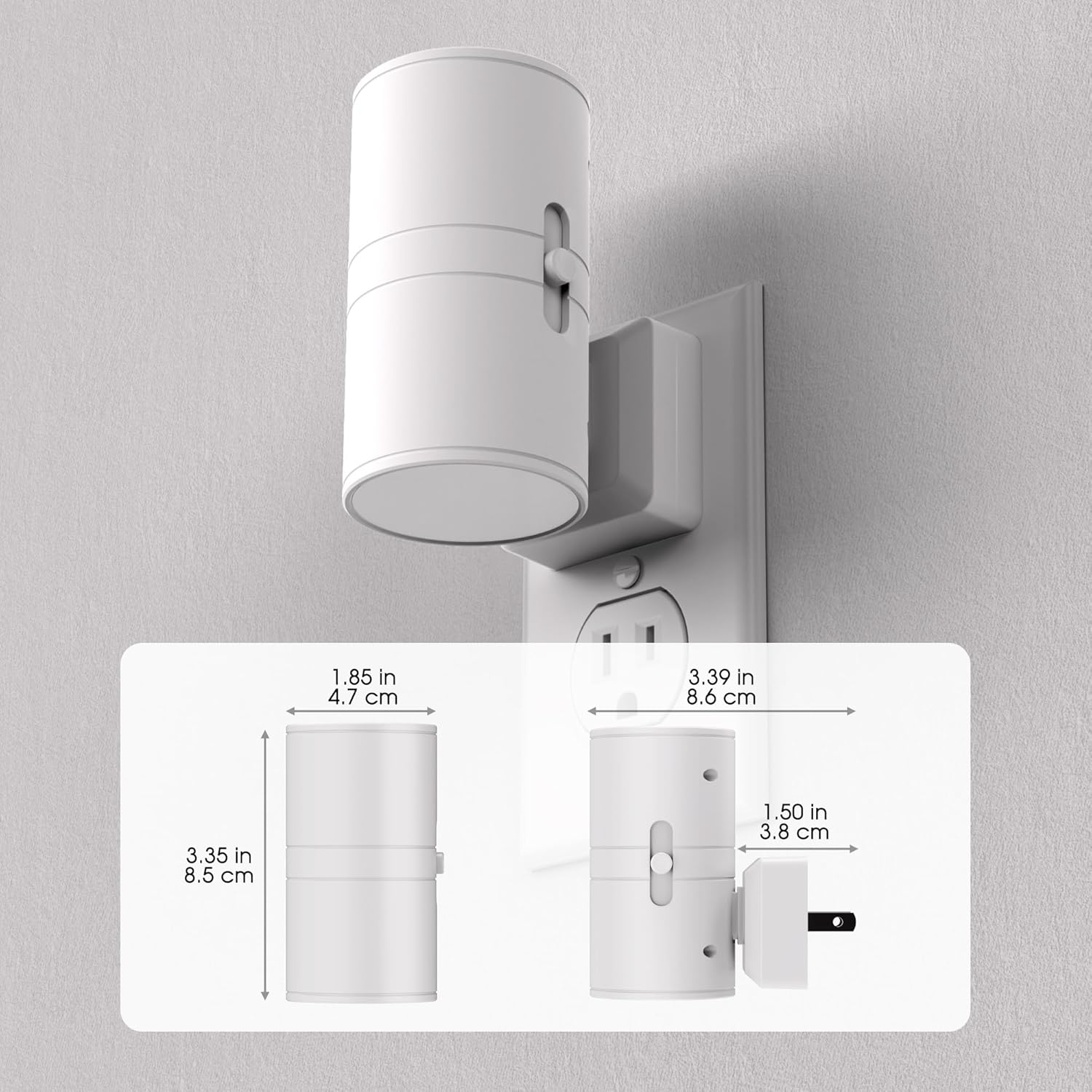 40% off   Briignite Night Lights Plug into Wall, 