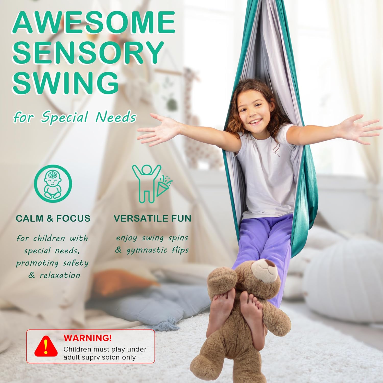 45% off Sensory Swing for Kids