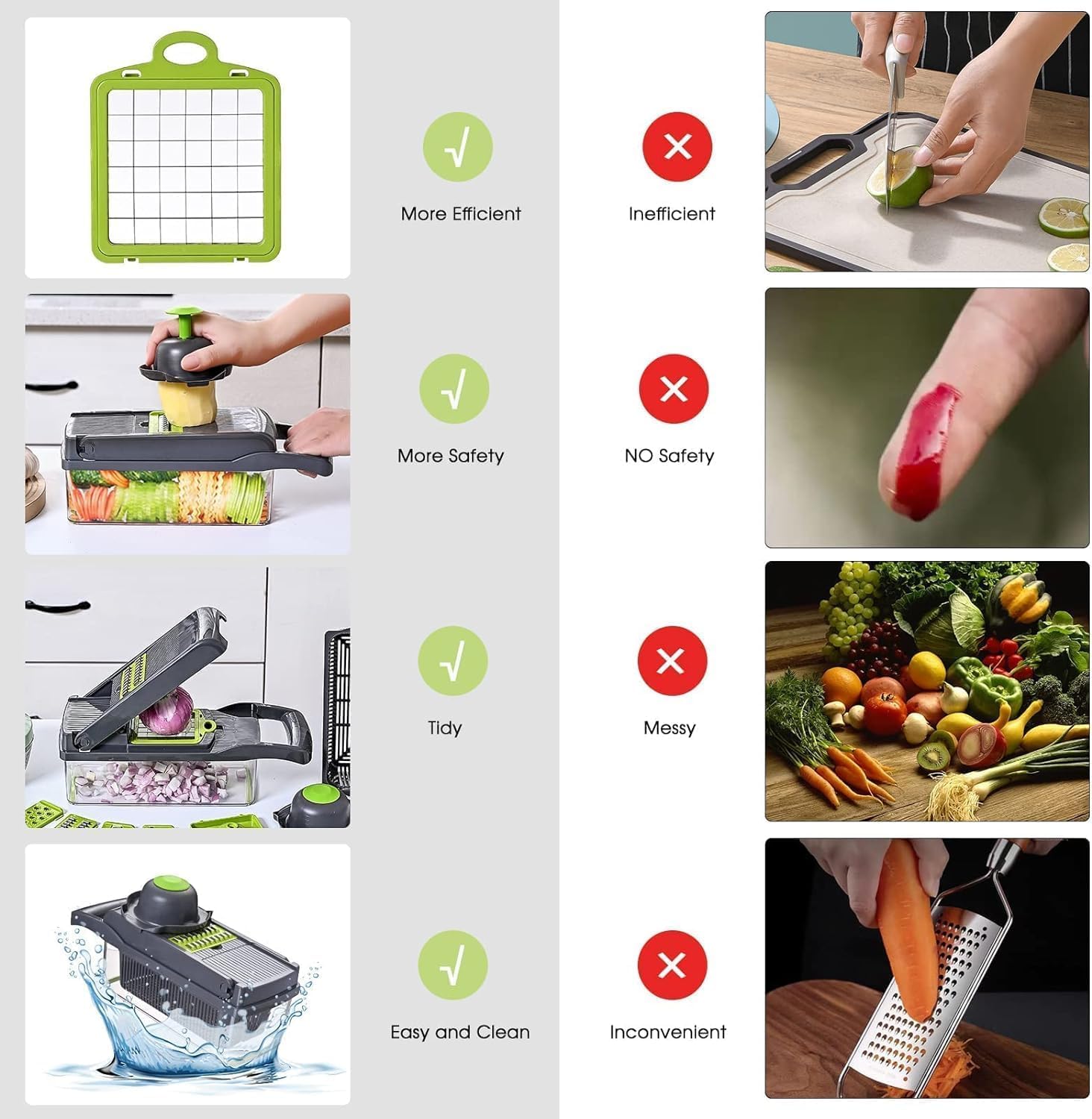  50%  off Multifunctional Vegetable Chopper