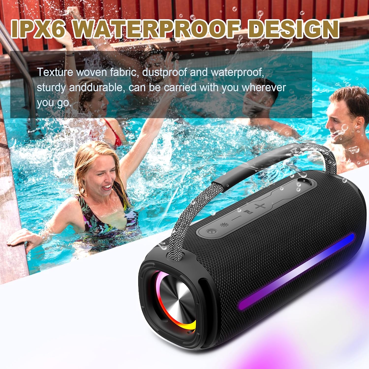 75% off Portable Bluetooth Speaker