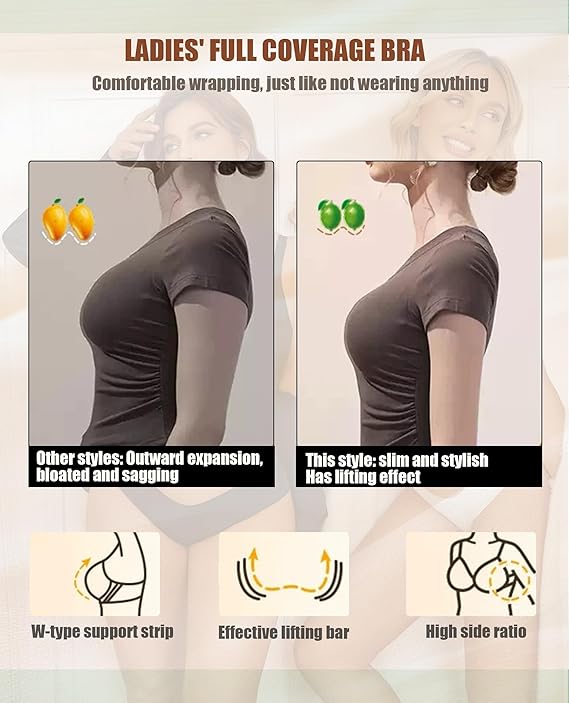  Discount: 40%=15%code+25%coupon V Neck Tshirt Brassiere