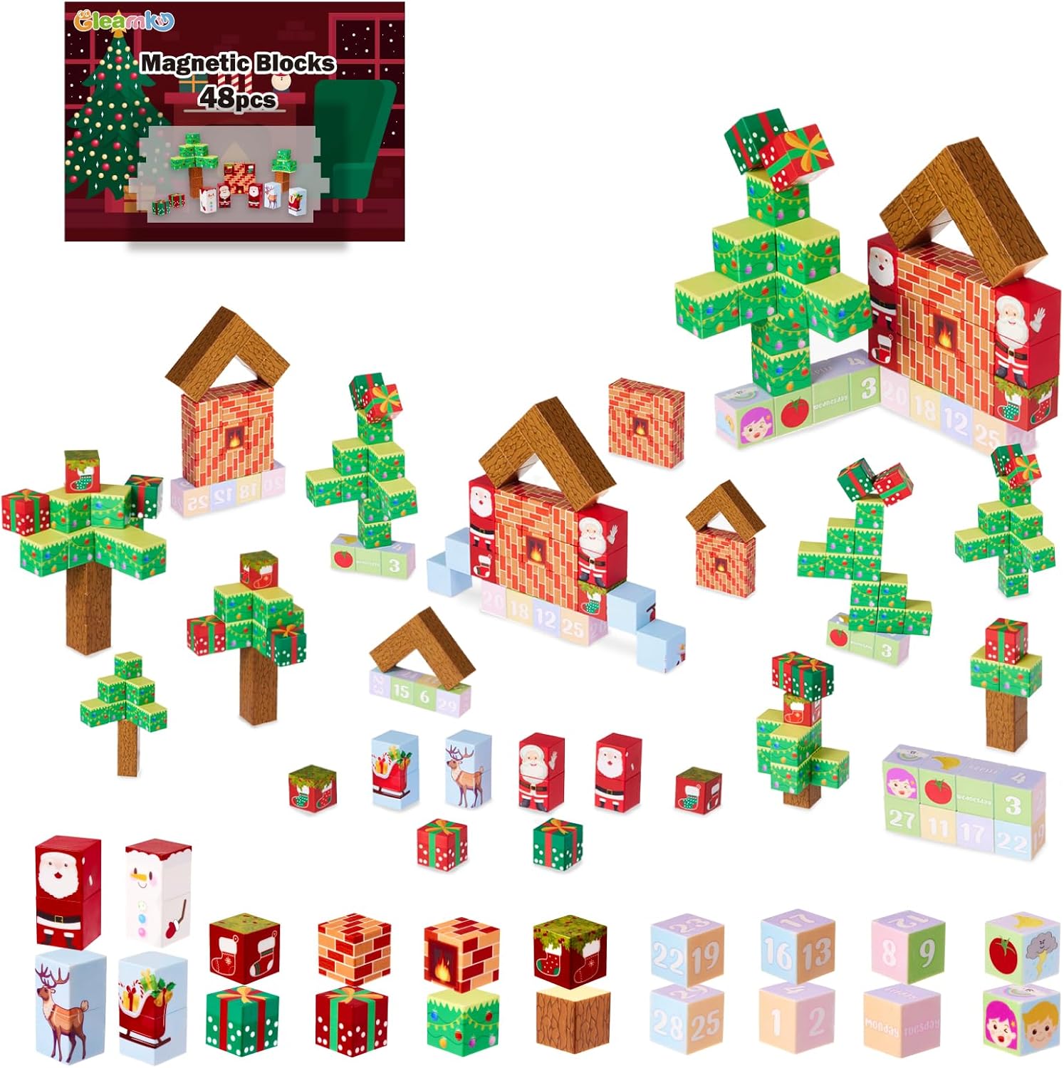 Magnetic Puzzle Blocks for Kids 