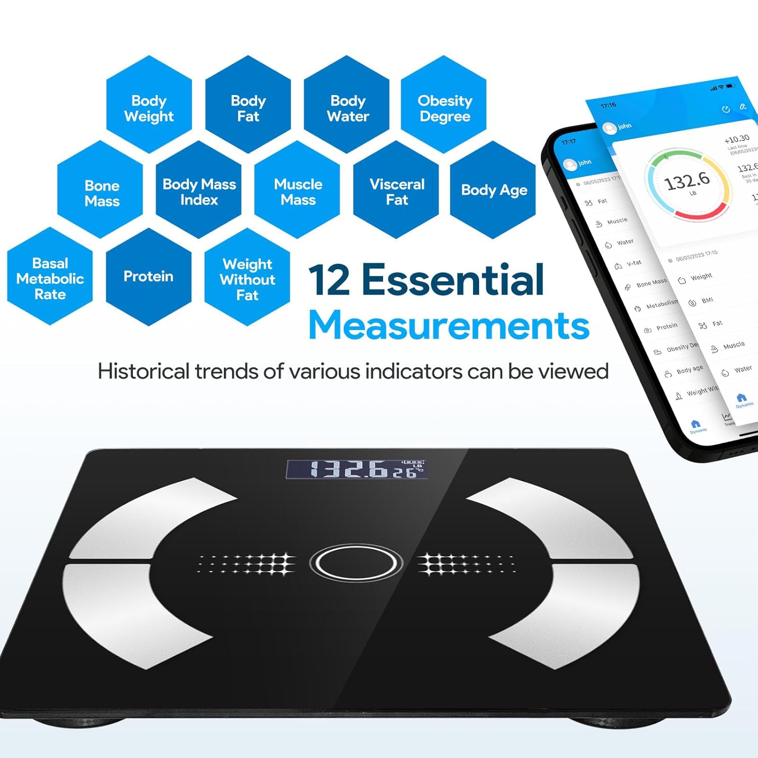 75% off Practical Body Fat Scale with Led Display