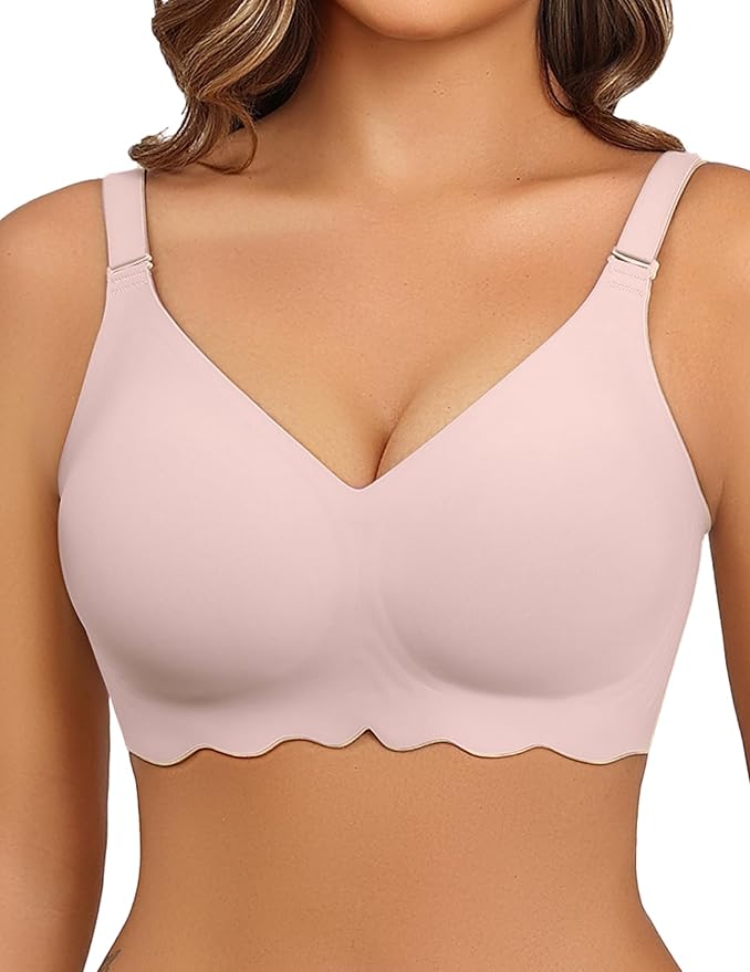  Discount: 40%=15%code+25%coupon V Neck Tshirt Brassiere