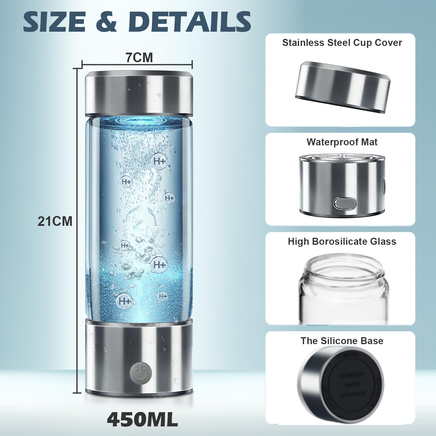 Hydrogen Water Bottle