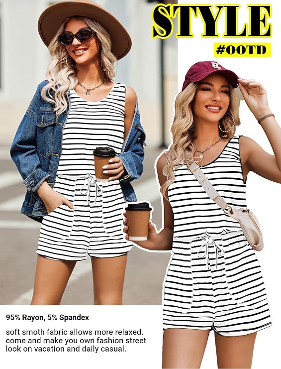 DOME Rompers for Women Summer 
