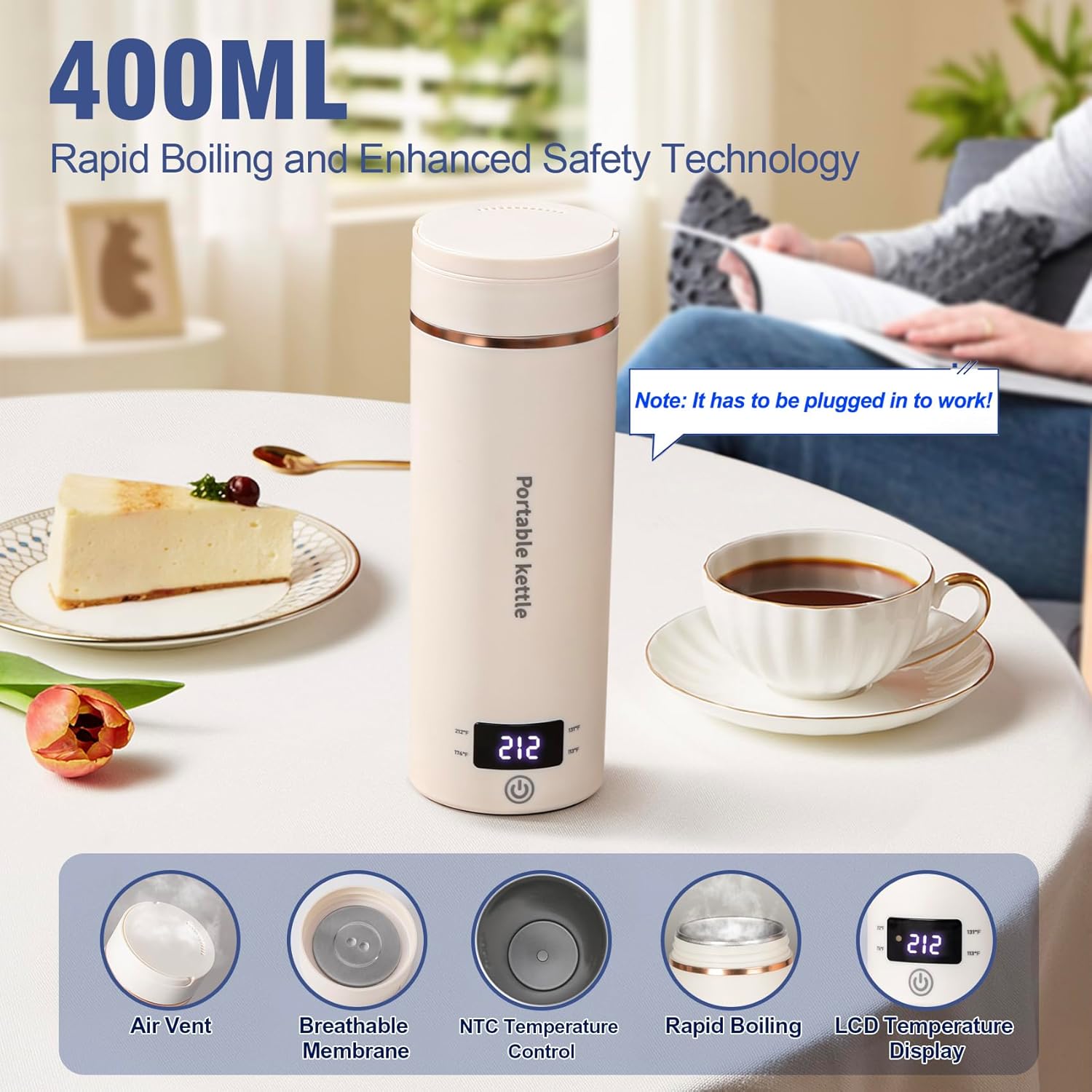 Mini Electric Kettle
